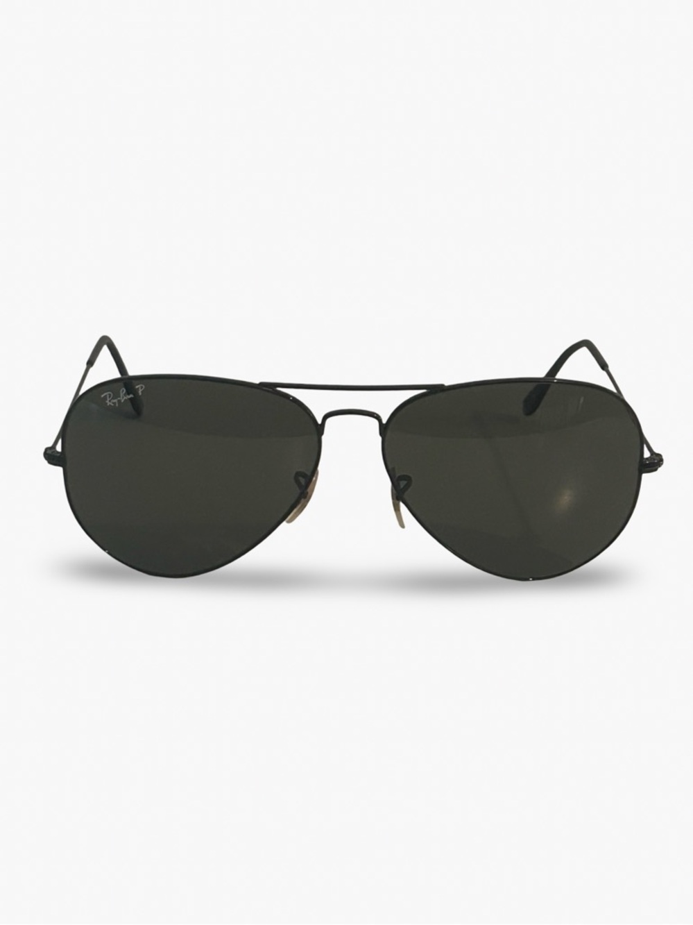 Ray-Ban Aviator Sunglasses RB3025 Black Polarized Made in Italy Classic Unisex